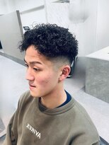 マジック 関目店(magic) 強め極道パーマ×スキンフェード