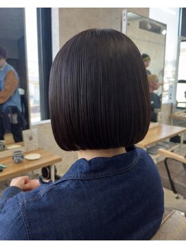 プラスイズム ヴェレン(PLUSISM Velen) ボブ外ハネくびれ京都宇治20代30代40代50代