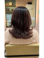 スリーバイエイム(03 eim)&nbsp;白髪ぼかし＊ピンクベージュ