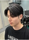 センターパート/フェザーパーマ/カルマパーマ/men's