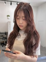 ワク 西尾店(waku) ミルクティーベージュダブルカラーケアブリーチインナーカラー