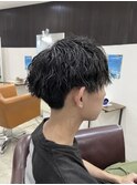 縦落ちパーマ