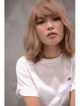 エル(EL by green) EL☆秋★ホワイトグレージュフェザーBob♪0112327997