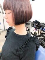 ページボーイ美容室&nbsp;[お客様スタイル]えりあしスッキリのベリピボブ