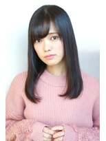 ヘアーズ ギュゼルバヤン(hair’s Guzel Bayan) ツヤツヤストレートヘア　前髪/イメチェン