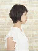大人カワイイ小顔ショートボブ♪”旗の台・美容室・シュシュ”