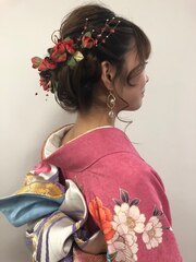 ☆成人式☆和装ヘアセット