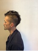 メンズアシメショート