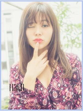 ヘア メイク ハク 横浜(hair make Haku) ナチュラルグレージュ
