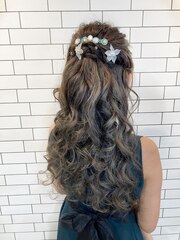 ASHLEY☆NOBU ヘアセット ヘアアレンジ 結婚式 福島 野田 美容室