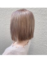 フェリア 緑地公園(FERIA)&nbsp;ぱつんとボブ×ミルクティーベージュ