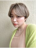 *滝田*ナチュラルショート20代30代40代小顔顔まわりレイヤーボブ