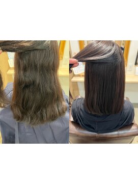 トムヘアーデザイン 楠葉店(TOM HAIR DESIGN) 艶髪／艶髪ストレート／縮毛矯正