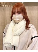 【R Saya】オレンジベージュ