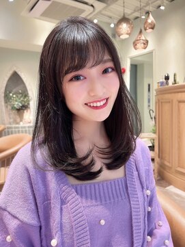 ロンド ロビン 栄(Lond robin) 【Lond robin】河野まい　韓国風／レイヤー/モテ愛され　m