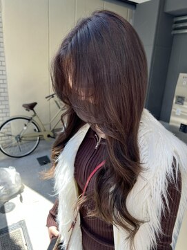 ルフレ 新宿本店1st(Reflet) ナチュラルブラウンエクステ