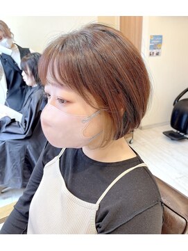 美容室 パルス 静岡鷹匠店(PALS) ショート　ハンサムショート　丸みショート　髪質改善