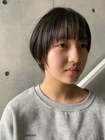 トト 船橋店(toto.)&nbsp;黒髪/グレーベージュ/レイヤーロング/前髪パーマ[西船橋/津田沼]