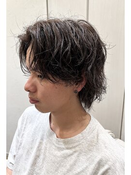 ヘアアンドフェイス ルースト(hair&face ROOST) 【ドライセット】ウルフスパイラルパーマ
