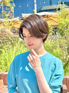 ジエクト 本店(The Ect) 大人可愛い前下がりショートボブ☆20代30代40代50代◎【心斎橋】