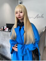 オフホワイト 大阪店(Off-White)&nbsp;韓国モードな色っぽblond