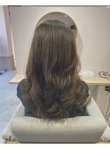 コテ巻き風デジタルパーマ