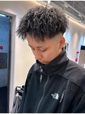 ツイストスパイラルショートアップバング