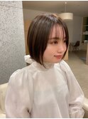 個室 ベージュカラー 髪質改善 ブリーチなし トリートメント