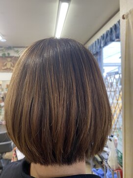 ヘアパラダイス テディベア(hair paradise TEDDY BEAR) ボブストレート