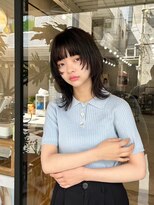 ヒュージ 三軒茶屋(huge)&nbsp;ウルフパーマ/くるくるパーマ/スパイラルパーマ/レイヤーカット