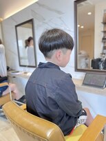 ラポールヘアー(rapport hair)&nbsp;キッズ　ツーブロックマッシュ＊