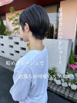 ウニレ バイ センス(unire by sense)&nbsp;【飾磨/姫路】簡単にまとまるコンパクトショート/グレージュ