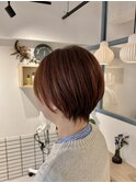 ピンクオレンジショート
