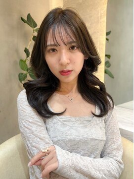 ルームバイシー 新宿(Loom. by Sea) くびれヘア×レイヤーカット【新宿/髪質改善/韓国ヘア】