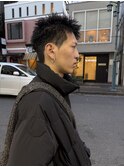 スパイキーショート/黒髪/パンクショート[加藤 玲]