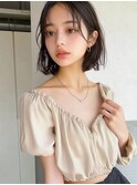 ナチュラルボブヘア