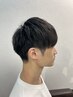 【早割り】カット+眉カット+ヘッドスパ＊3日前以上限定　￥5850
