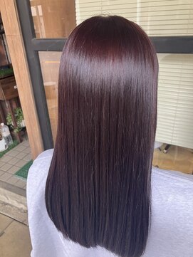シャルムヘアー(charme hair) 艶々！レッド系カラー