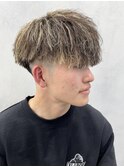 パイルツイスト×金メッシュ