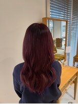 ネオリーブルノン 日吉(Neolive Runon)&nbsp;チェリーレッド髪質改善カラー美髪日吉