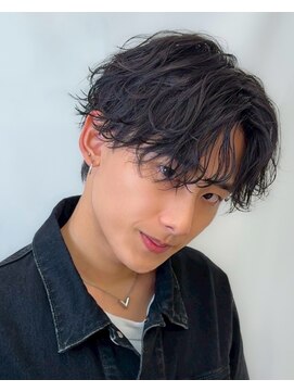 エース 岐阜店(Ace) 波巻きスパイラルパーマメンズマッシュツイストスパイラルパーマ