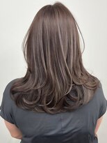 ネイロ バイ ジルブラン 葛西(NeiRo by JIL BLAN) レイヤーカット白髪ぼかしハイライトダブルカラーインナーカラー