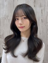 セントラル 三宮店(central)&nbsp;フェミニン網紅ヘア/韓国/顔まわりレイヤー/髪質改善