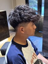 エクファフォーメン(EX-FA FOR MEN)&nbsp;サーフカール/スパイキーショート/ブルーブラック/瀬田