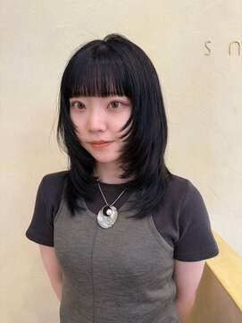 スニュウ(snuw) 【snuw mina】レイヤーカット/フェイスレイヤーザクザクレイヤー