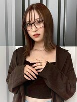 オーセンヘア(AUTHEN.HAIR)&nbsp;【仙台美容室】小顔に見せるヘア ＊ナチュラルブラウン