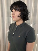 トリッカ 銀座(tricca)&nbsp;ボブパーマ/顔周りレイヤー/レイヤーボブ/ニュアンスパーマ