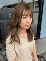 ヴィヴィ(VIVIE)&nbsp;ブリーチなしダブルカラーココアベージュオリーブグレー小顔前髪