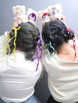 あんさんぶるスターズ☆ペアヘアセットヘアメイクヘアアレンジ