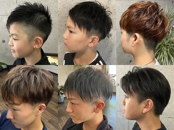 サンヘアーサロン(3's hair salon)の写真/《メンズからの支持◎》定期的に通いやすい雰囲気!どんな骨格にも合うカットで、“ON/OFF”決まるstyleに。